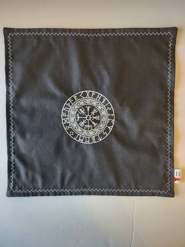 Viking hank embroidered