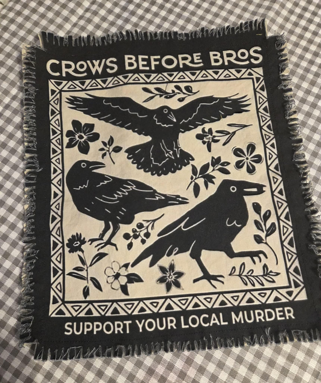 Crows hank with frayed edges