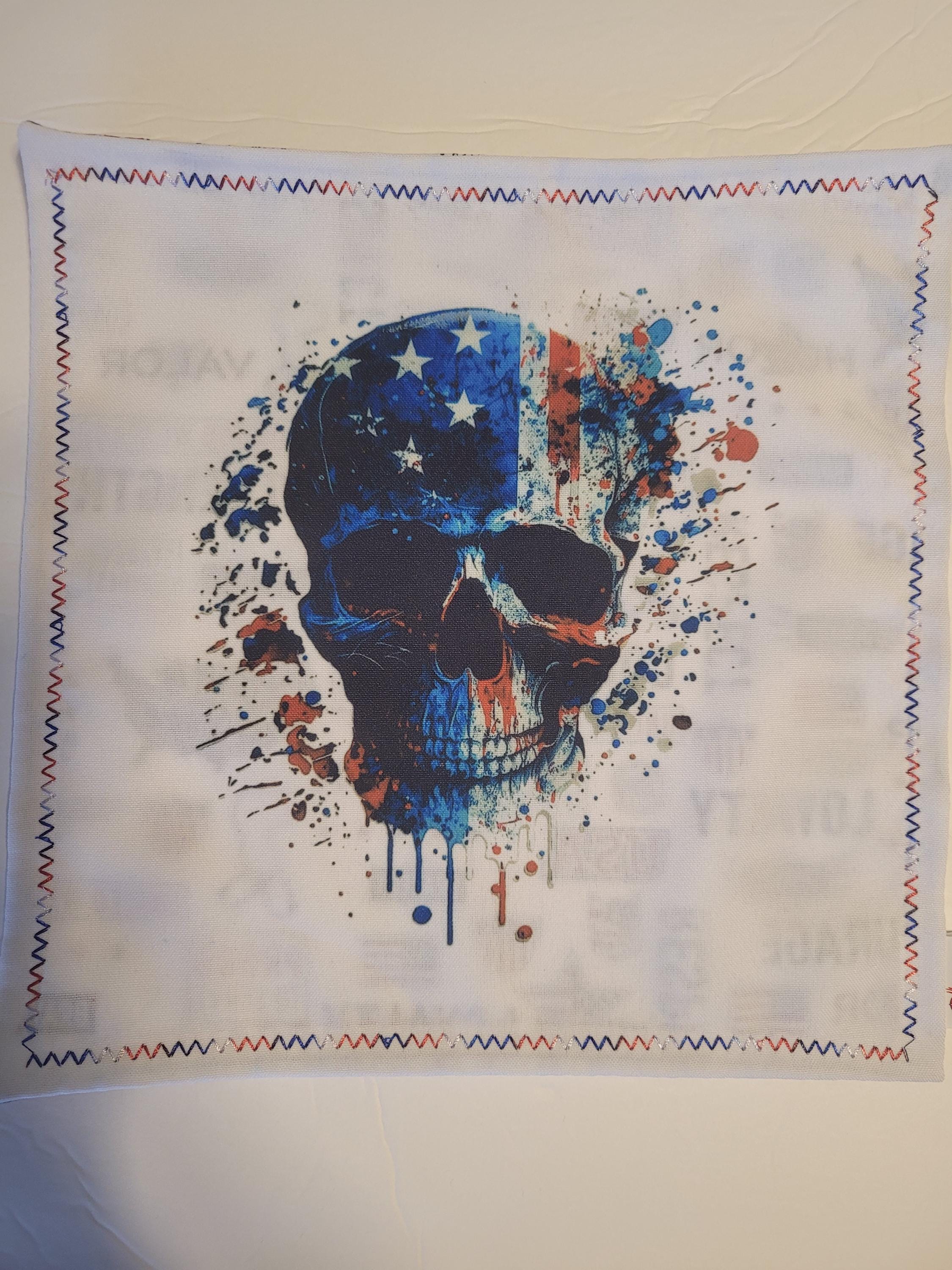 patriotic skull hank