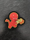 Little Devil molotov cocktail cocktail pvc patch