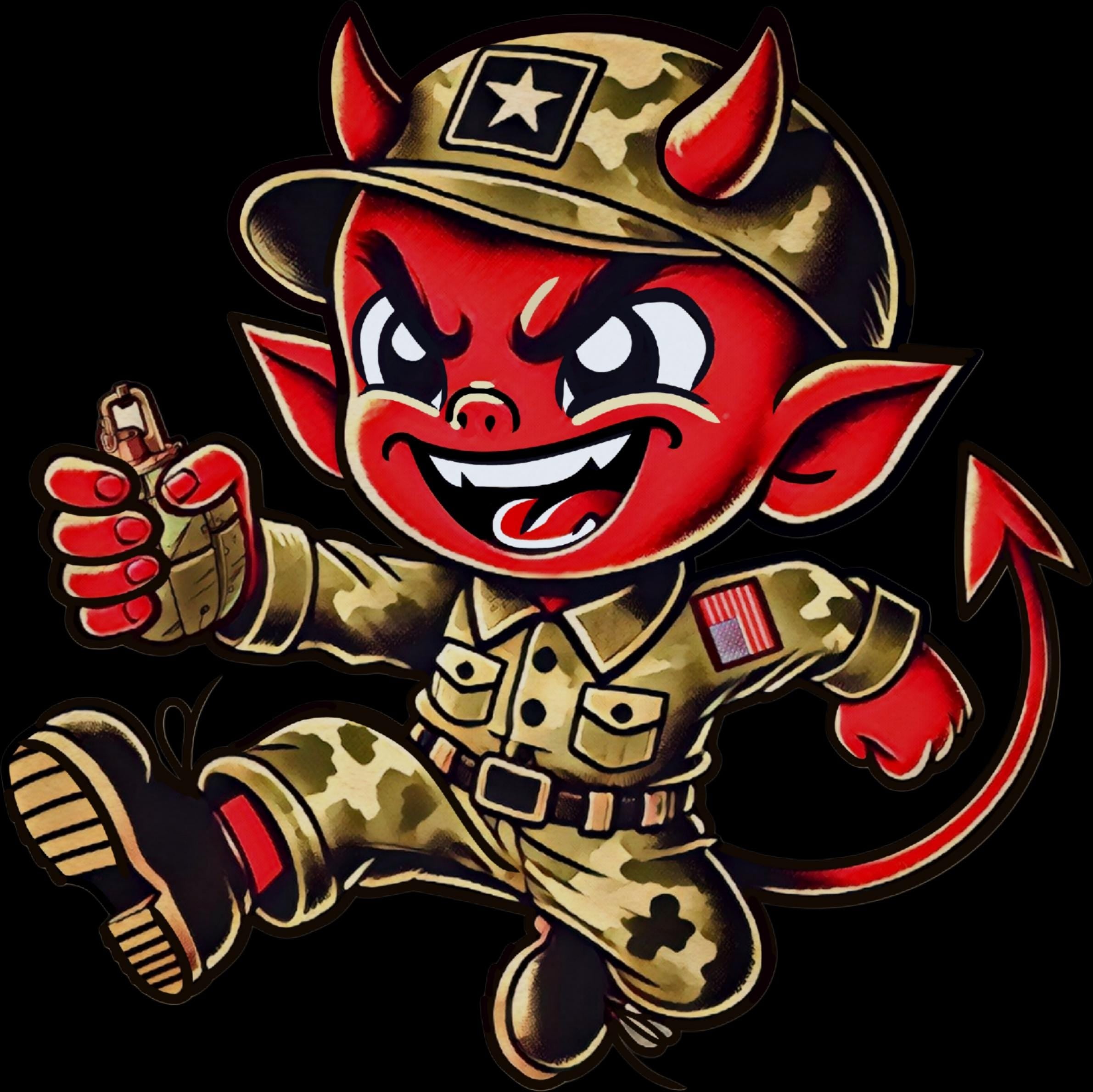 Little Devil Army hank