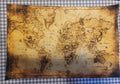 Old world map hank