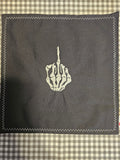 Middle finger hank