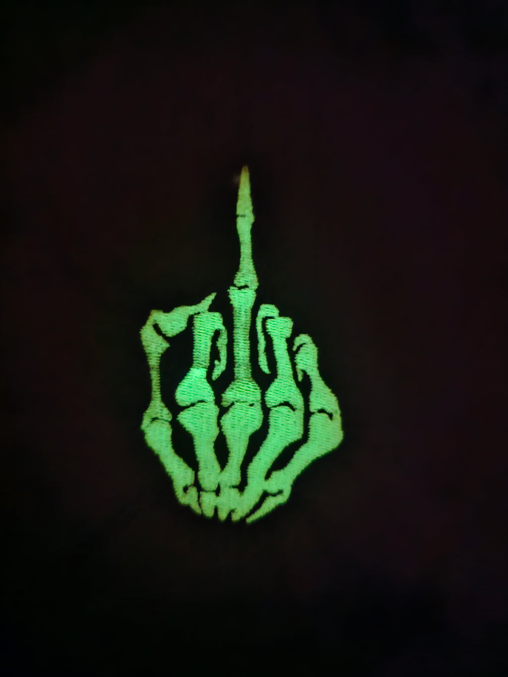 Middle finger hank